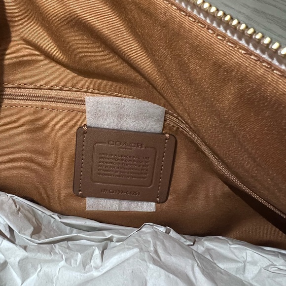 Coach Gallery Tote & Bag Charm With Wild Meadow Print - Picture 15 of 15